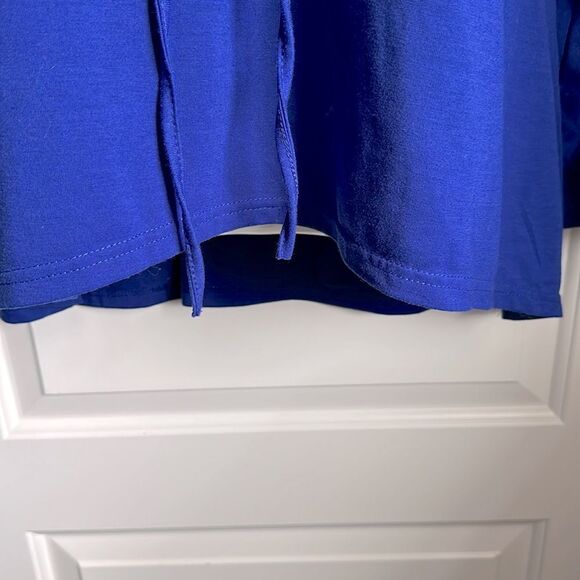 Zanzea  Royal Blue Lace-Up Hoodie size XL - Picture 3 of 7